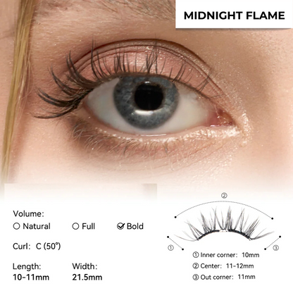 Midnight Flame Magnetic Lash Kit