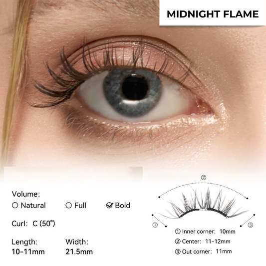Midnight Flame Magnetic Lash Kit